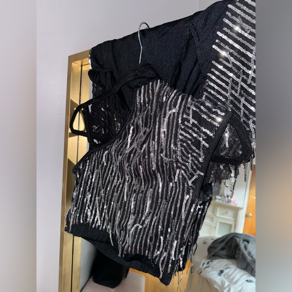 Black and Silver Jazz Costume
